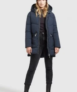 Khujo BINE - Cappotto Invernale - Blaugrau, Donna