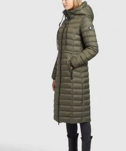 Khujo MIMI SHINE - Cappotto Invernale - Dunkeloliv, Donna -Offerte khujo Negozio a583349d74924397b256ecc512efd835