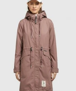 Khujo NANDA3 - Parka - Mauve, Donna
