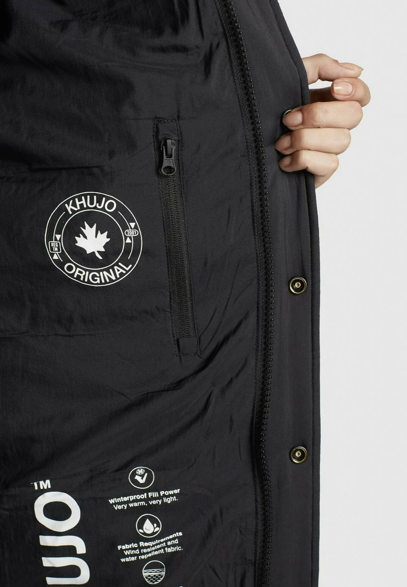 Khujo WENCKE MATT - Cappotto Invernale - Schwarz, Donna 10 Khujo WENCKE MATT - Cappotto Invernale - Schwarz, Donna - immagine 8