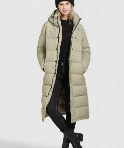Khujo CORINNA MATT - Cappotto Invernale - Blassgrün, Donna -Offerte khujo Negozio a6d2bf56847642fb9c8b45fe2e869e45