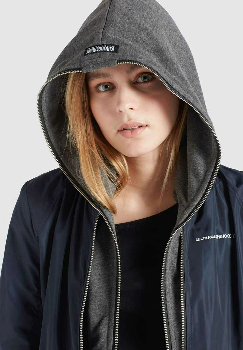 Khujo LARIFA - Giubbotto Bomber - Dunkelblau, Donna 9 Khujo LARIFA - Giubbotto Bomber - Dunkelblau, Donna - immagine 7
