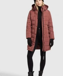 Khujo DELINAS2 - Cappotto Invernale - Rosenholz, Donna -Offerte khujo Negozio aa75af7b338144b998f6b3273bcc22c1