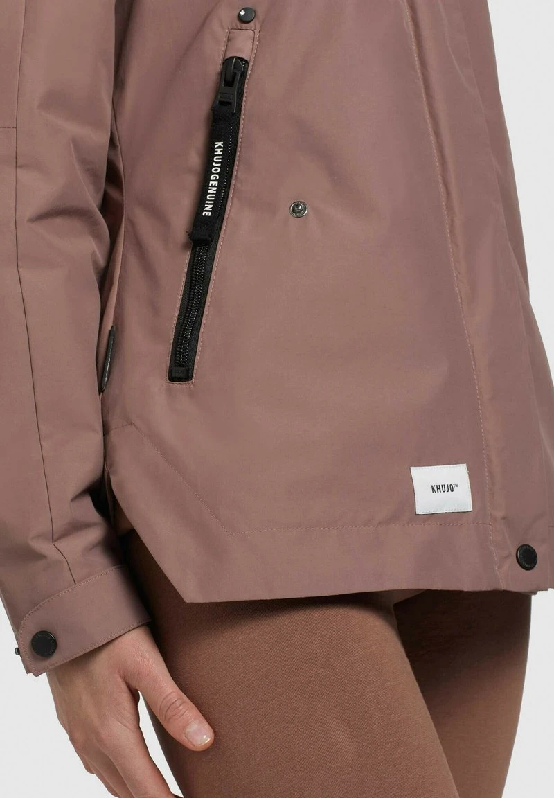 Khujo KAYA - Giacca Outdoor - Mauve, Donna 7 Khujo KAYA - Giacca Outdoor - Mauve, Donna - immagine 5