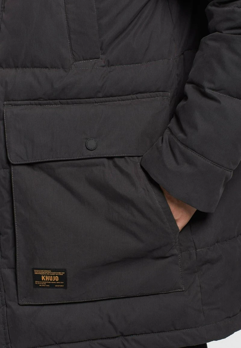 Khujo SHANCK - Cappotto Invernale - Dunkelgrau, Uomo 9 Khujo SHANCK - Cappotto Invernale - Dunkelgrau, Uomo - immagine 7