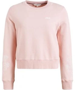 Khujo ANAKONI LEAVES EMBRO - Felpa - Rosa, Donna -Offerte khujo Negozio ac92779d8e2f49ce82de4cd1d0e83e91