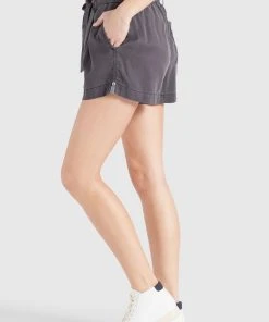 Khujo INDIRA - Shorts - Grau Gewaschen, Donna -Offerte khujo Negozio ac965a9423da46e4b0dc3d1b6b5a6711