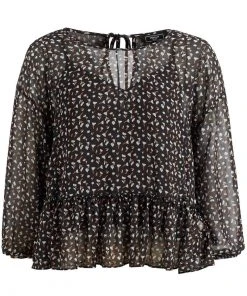 Khujo KLEMENTINA - Camicetta - Black/blue, Donna 17 Khujo KLEMENTINA - Camicetta - Black/blue, Donna -Offerte khujo Negozio acc4cf22f89c416ca31432fcfb3d6a8f