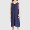Khujo VALERIYA - Vestito Estivo - Dark Blue, Donna