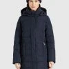 Khujo DELINAS2 - Cappotto Invernale - Dunkelblau, Donna -Offerte khujo Negozio ae7d423742b14f2a901d7a7bd4448064