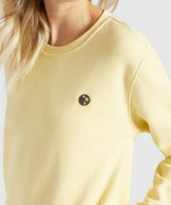 Khujo LISEL - Felpa - Hellgelb, Donna -Offerte khujo Negozio ae9431e89ea94108b19f3179f6727675