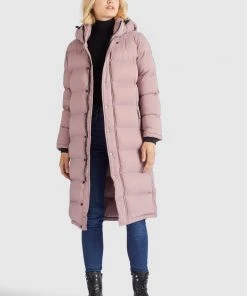 Khujo FEODORA - Cappotto Invernale - Beige-rosa, Donna