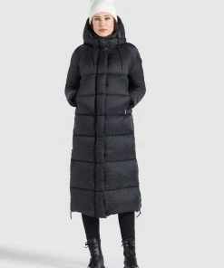 Khujo IZZY - Cappotto Invernale - Schwarz, Donna