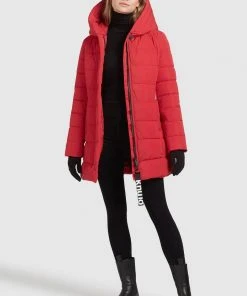 Khujo SILLA - Giacca Invernale - Rot, Donna 14 Khujo SILLA - Giacca Invernale - Rot, Donna -Offerte khujo Negozio afb10886be124411bdd780b541c52ec3