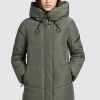 Khujo JORDIS - Cappotto Invernale - Mint, Donna -Offerte khujo Negozio afb1c24f5d1a498aa2936553f4ccee5e