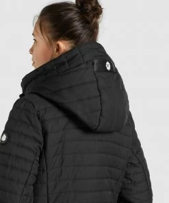 Khujo MANTEL TOOTS STRUCTURED - Cappotto Invernale - Schwarz, Donna -Offerte khujo Negozio afc85c949fda41dc82d1dc4a99a570cb