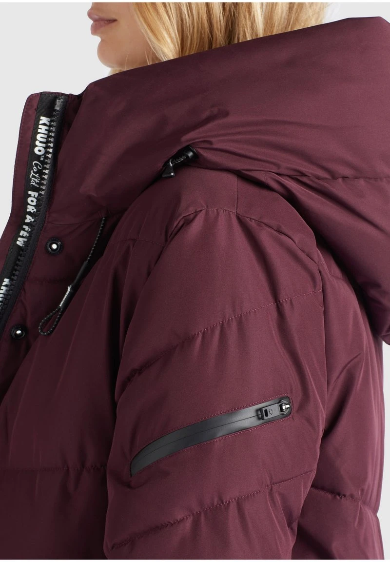 Khujo JORDIS2 - Cappotto Invernale - Weinrot, Donna 9 Khujo JORDIS2 - Cappotto Invernale - Weinrot, Donna - immagine 7