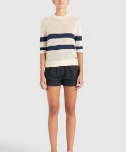 Khujo CHUMANE - T-shirt Con Stampa - Sand/dark Blue, Donna