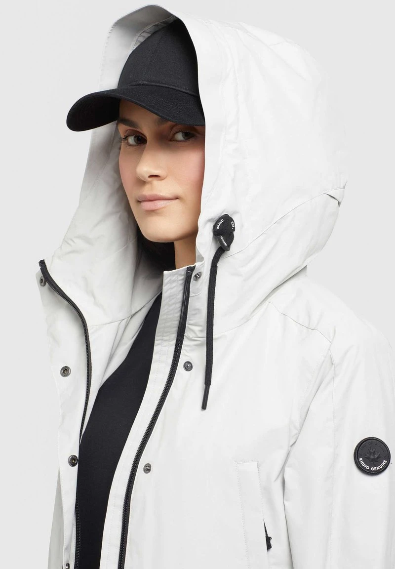 Khujo JELLE - Parka - Hellgrau, Donna 8 Khujo JELLE - Parka - Hellgrau, Donna - immagine 6