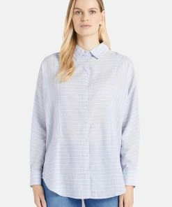Khujo HINDE - Camicia - Blue/white, Donna 15 Khujo HINDE - Camicia - Blue/white, Donna -Offerte khujo Negozio b184011f3b9245889130cc26588ba70b