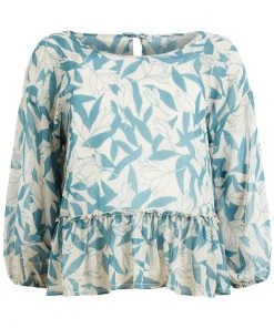 Khujo KLEMENTINA - Camicetta - Light Blue, Donna -Offerte khujo Negozio b1c1198bf14448238bd47d75c8346867