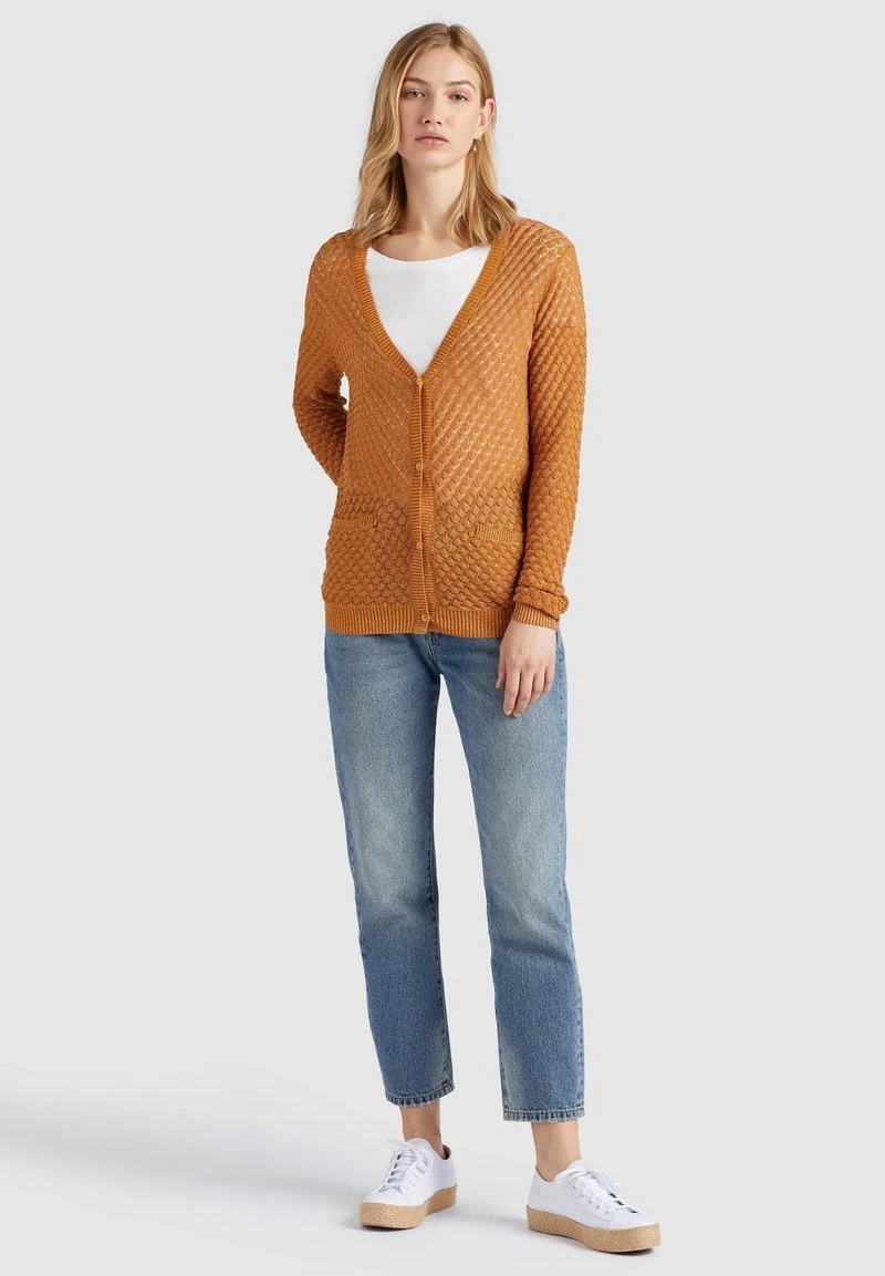 Khujo ASYA - Cardigan - Ochra Gold, Donna 4 Khujo ASYA - Cardigan - Ochra Gold, Donna - immagine 2