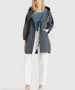 Khujo JAYDA - Parka - Blaugrau, Donna -Offerte khujo Negozio b34b2f4536084635aa710422e7a82c70