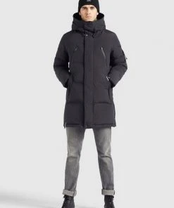 Khujo ZYLAN - Cappotto Invernale - Schwarz, Uomo -Offerte khujo Negozio b42705e409d243758e568afceaba108f