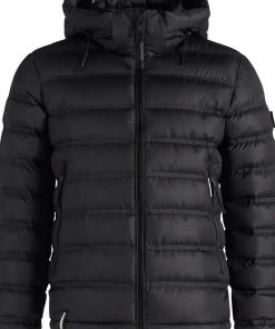 Khujo TUDOR - Giacca Invernale - Schwarz, Uomo -Offerte khujo Negozio b433999ddc1c41f8abf124e6be01fb0f