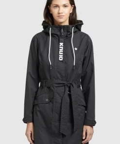 Khujo LAUREN - Trench - Schwarz, Donna