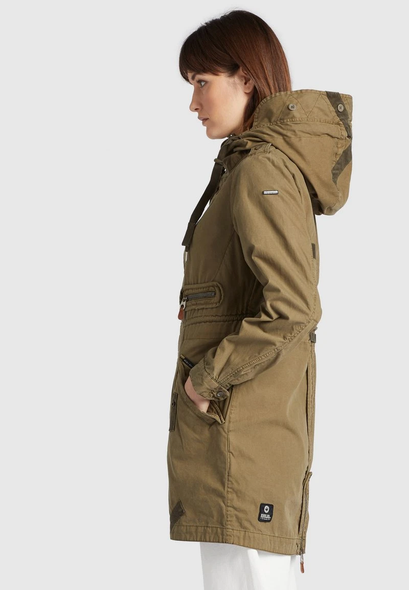 Khujo BANELE - Parka - Khaki, Donna 6 Khujo BANELE - Parka - Khaki, Donna - immagine 4