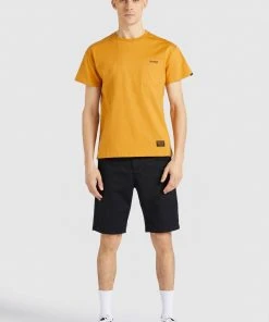 Khujo HERMAN - T-shirt Con Stampa - Dark Ochre, Uomo