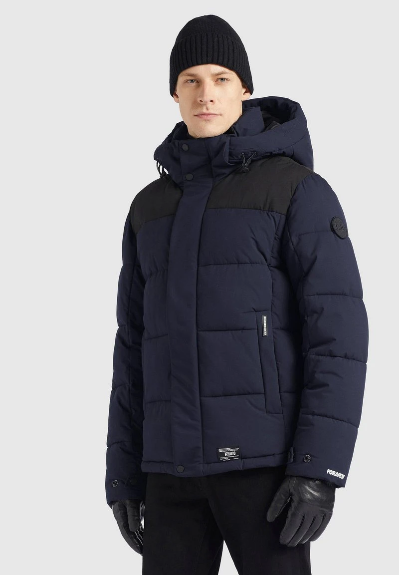 Khujo HELSINKI - Giacca Invernale - Dunkelblau, Uomo 7 Khujo HELSINKI - Giacca Invernale - Dunkelblau, Uomo - immagine 5