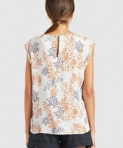 Khujo MALVINA - Camicetta - Weiß, Donna -Offerte khujo Negozio b6a56fed56c9453e8df0a83e8cf7fe41