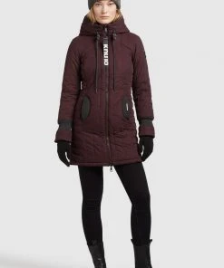 Khujo JERRY PRIME - Cappotto Invernale - Weinrot, Donna 11 Khujo JERRY PRIME - Cappotto Invernale - Weinrot, Donna -Offerte khujo Negozio b6a8a0fc0ee04e08b59b3e58625a39b8