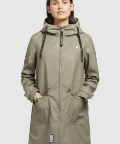 Khujo VEGA - Parka - Graugrün, Donna