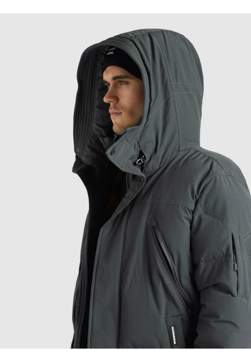 Khujo ZYLAN - Cappotto Invernale - Grey, Uomo 6 Khujo ZYLAN - Cappotto Invernale - Grey, Uomo - immagine 4