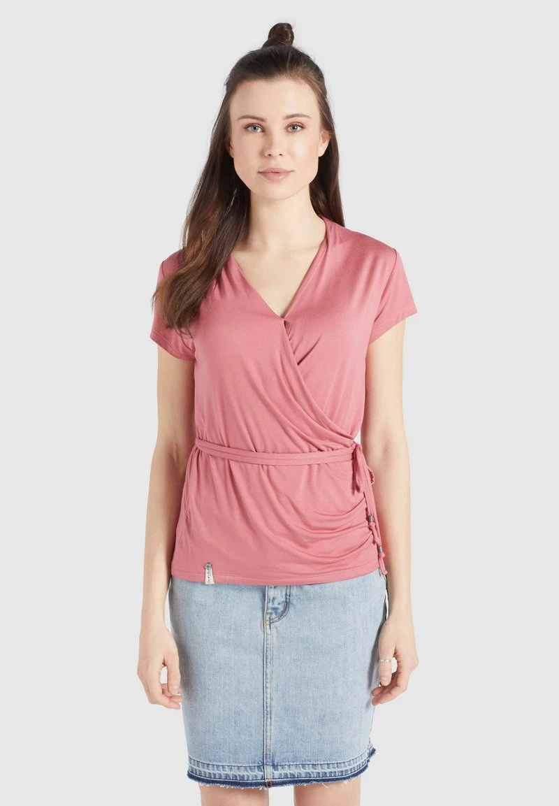 Khujo LETICIA - T-shirt Con Stampa - Rosa, Donna 11 Khujo LETICIA - T-shirt Con Stampa - Rosa, Donna - immagine 9