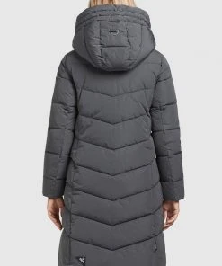 Khujo AYLEENA2 - Cappotto Invernale - Grau, Donna -Offerte khujo Negozio b8b48d0ef5ac4a78964f22102a2b6215