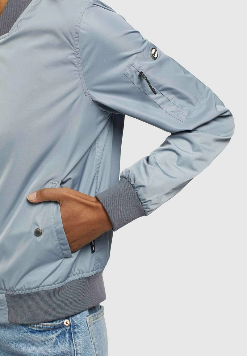 Khujo STENCE - Giubbotto Bomber - Blaugrau Hell, Donna 6 Khujo STENCE - Giubbotto Bomber - Blaugrau Hell, Donna - immagine 4