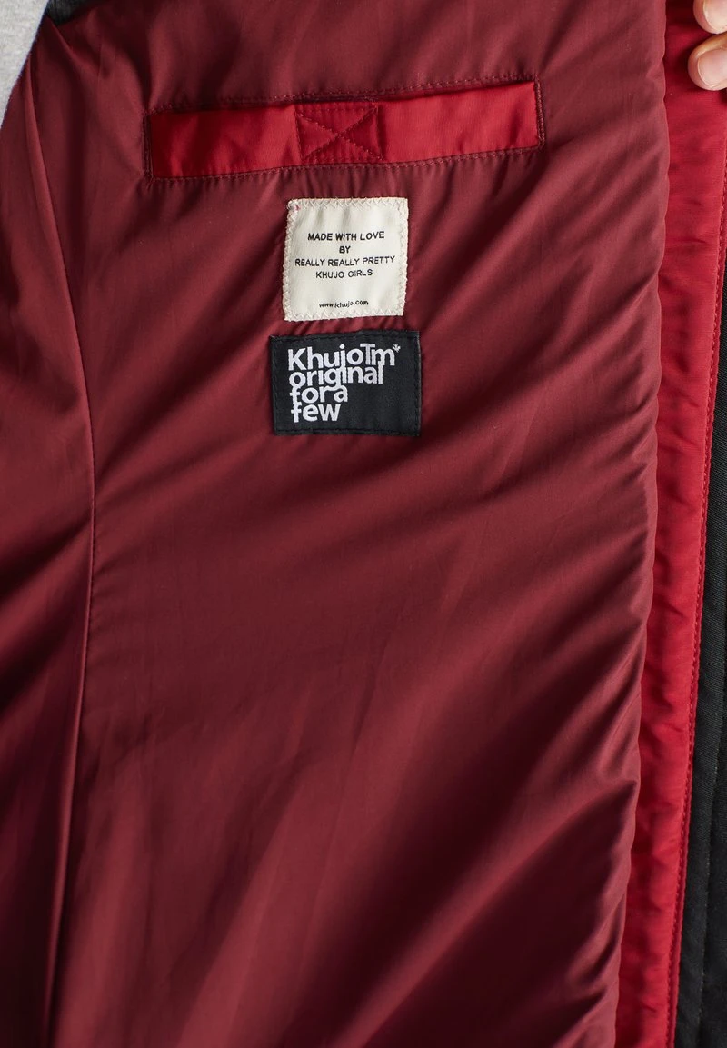 Khujo NIAMH - Cappotto Invernale - Rot, Donna 11 Khujo NIAMH - Cappotto Invernale - Rot, Donna - immagine 9