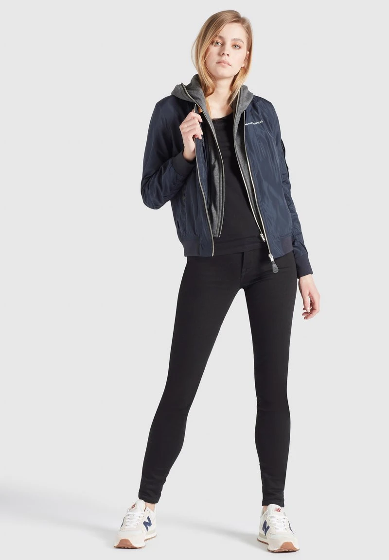 Khujo LARIFA - Giubbotto Bomber - Dunkelblau, Donna 7 Khujo LARIFA - Giubbotto Bomber - Dunkelblau, Donna - immagine 5