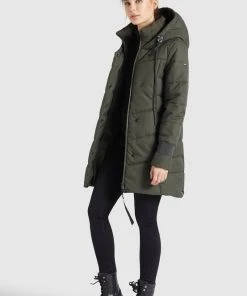 Khujo ELVA STRUCTURED - Cappotto Invernale - Dunkeloliv, Donna 13 Khujo ELVA STRUCTURED - Cappotto Invernale - Dunkeloliv, Donna -Offerte khujo Negozio bb899b22009f4c83a877ff2432314073