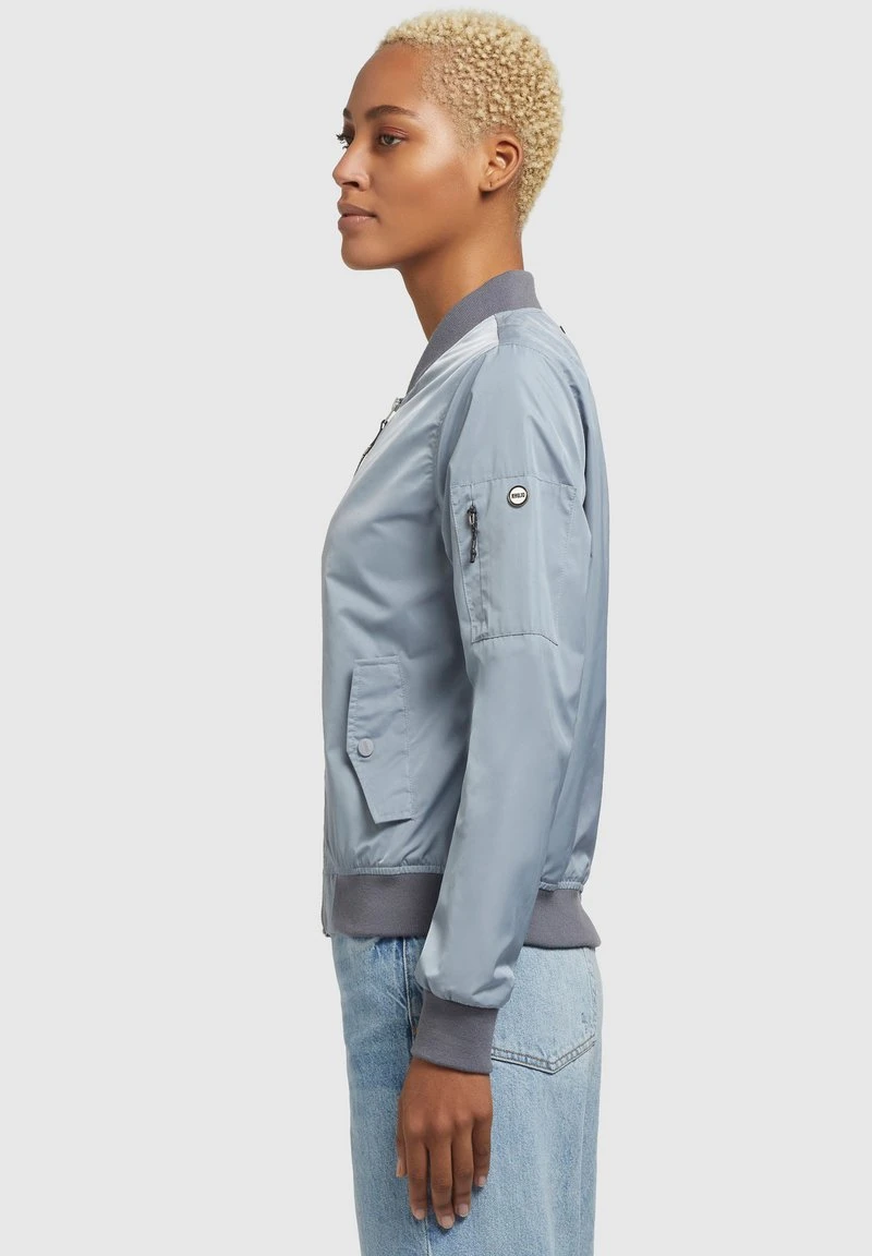 Khujo STENCE - Giubbotto Bomber - Blaugrau Hell, Donna 9 Khujo STENCE - Giubbotto Bomber - Blaugrau Hell, Donna - immagine 7