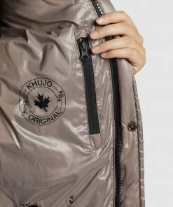 Khujo GERDA SHINY - Cappotto Invernale - Taupe Glänzend, Donna -Offerte khujo Negozio bc4f91dc82204d6abf13b365387f05fa