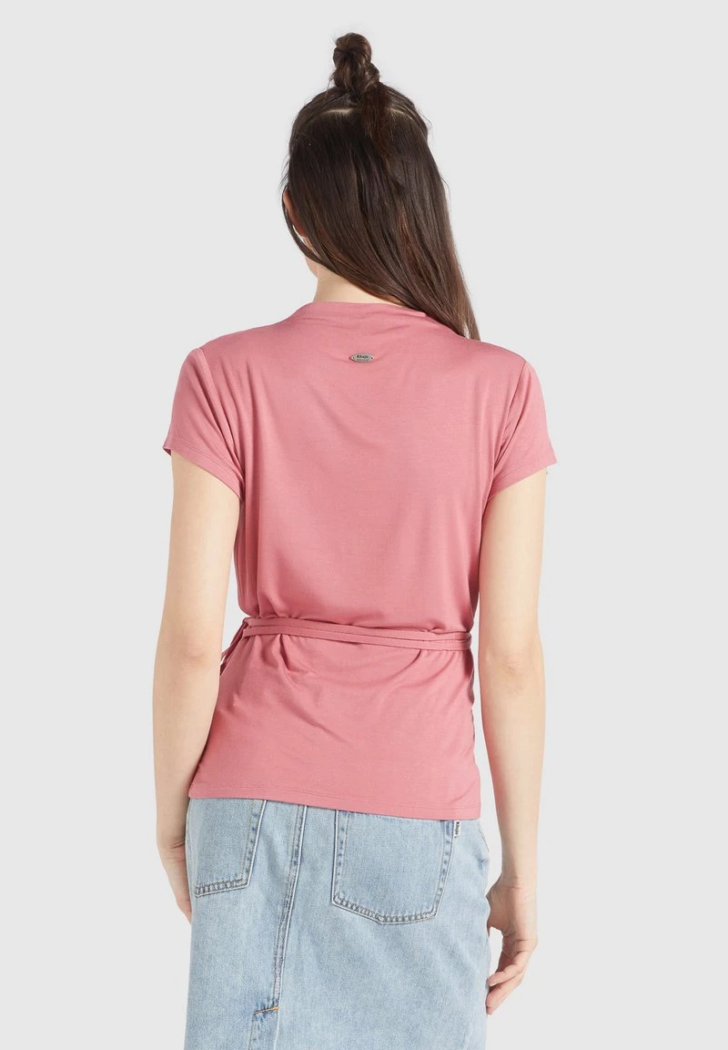 Khujo LETICIA - T-shirt Con Stampa - Rosa, Donna 5 Khujo LETICIA - T-shirt Con Stampa - Rosa, Donna - immagine 3