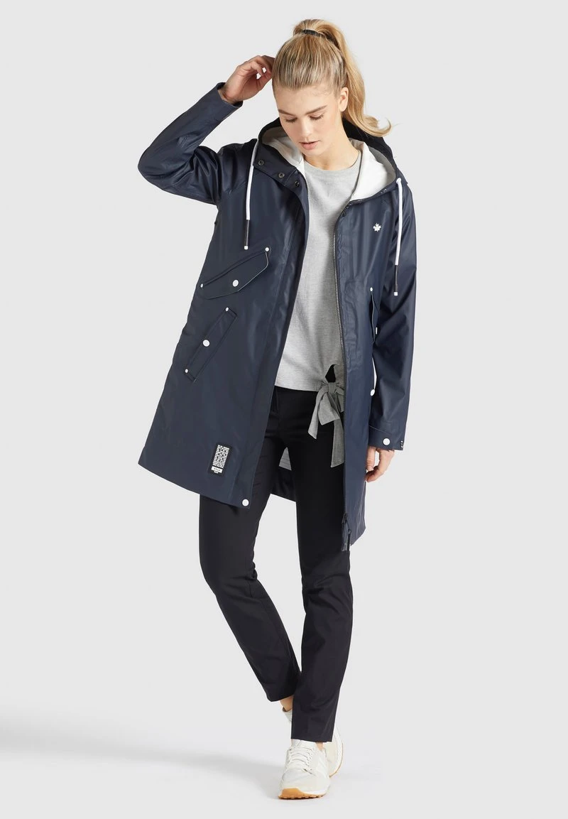 Khujo SOLEA2 - Impermeabile - Dunkelblau, Donna 6 Khujo SOLEA2 - Impermeabile - Dunkelblau, Donna - immagine 4