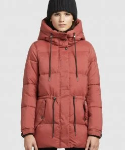 Khujo LEVIANI - Cappotto Invernale - Blassrot, Donna