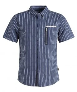 Khujo SKELTON - Camicia - Blue, Uomo -Offerte khujo Negozio bf7ae971121f40408a11bf0d4ec82cbe