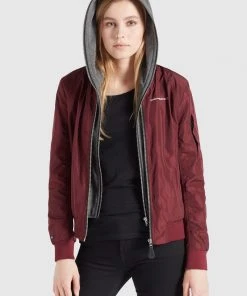 Khujo LARIFA - Giubbotto Bomber - Lila, Donna 18 Khujo LARIFA - Giubbotto Bomber - Lila, Donna -Offerte khujo Negozio c080cbd2904a4130bc3bc366fb1acd70